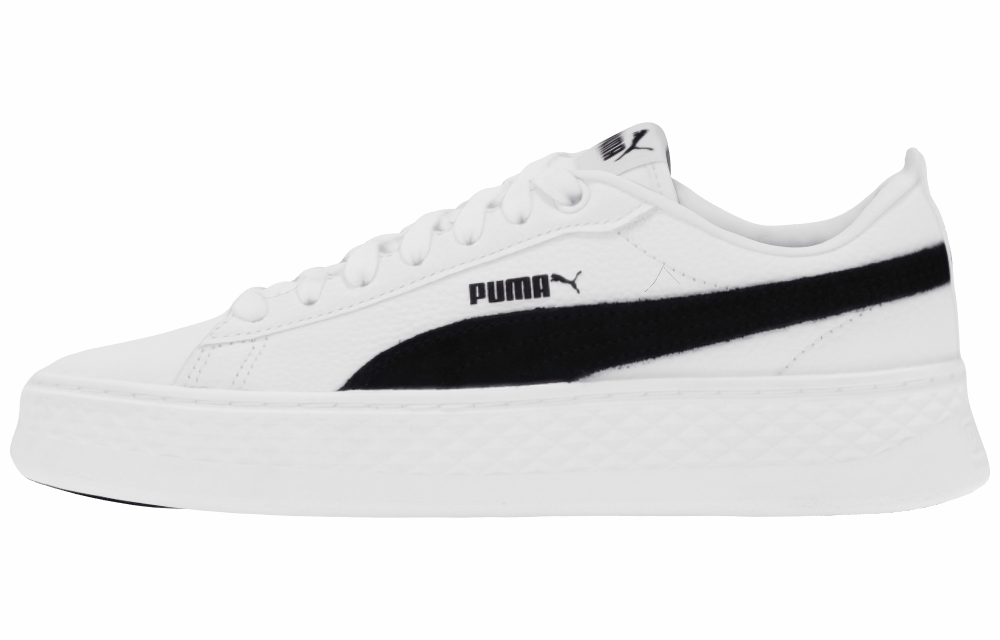 Женские кроссовки PUMA Smash Platform L White/Black