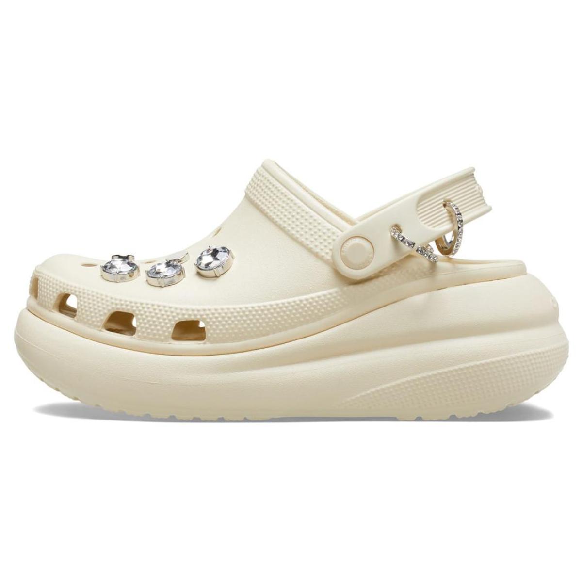 Сабо Crocs Crush Clog Punk 3-5 cm Bone