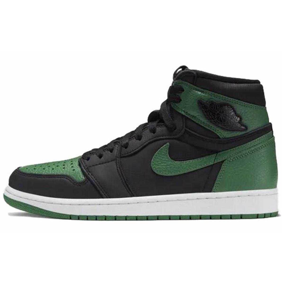Кроссовки Air Jordan 1 Retro High Pine Green/Black