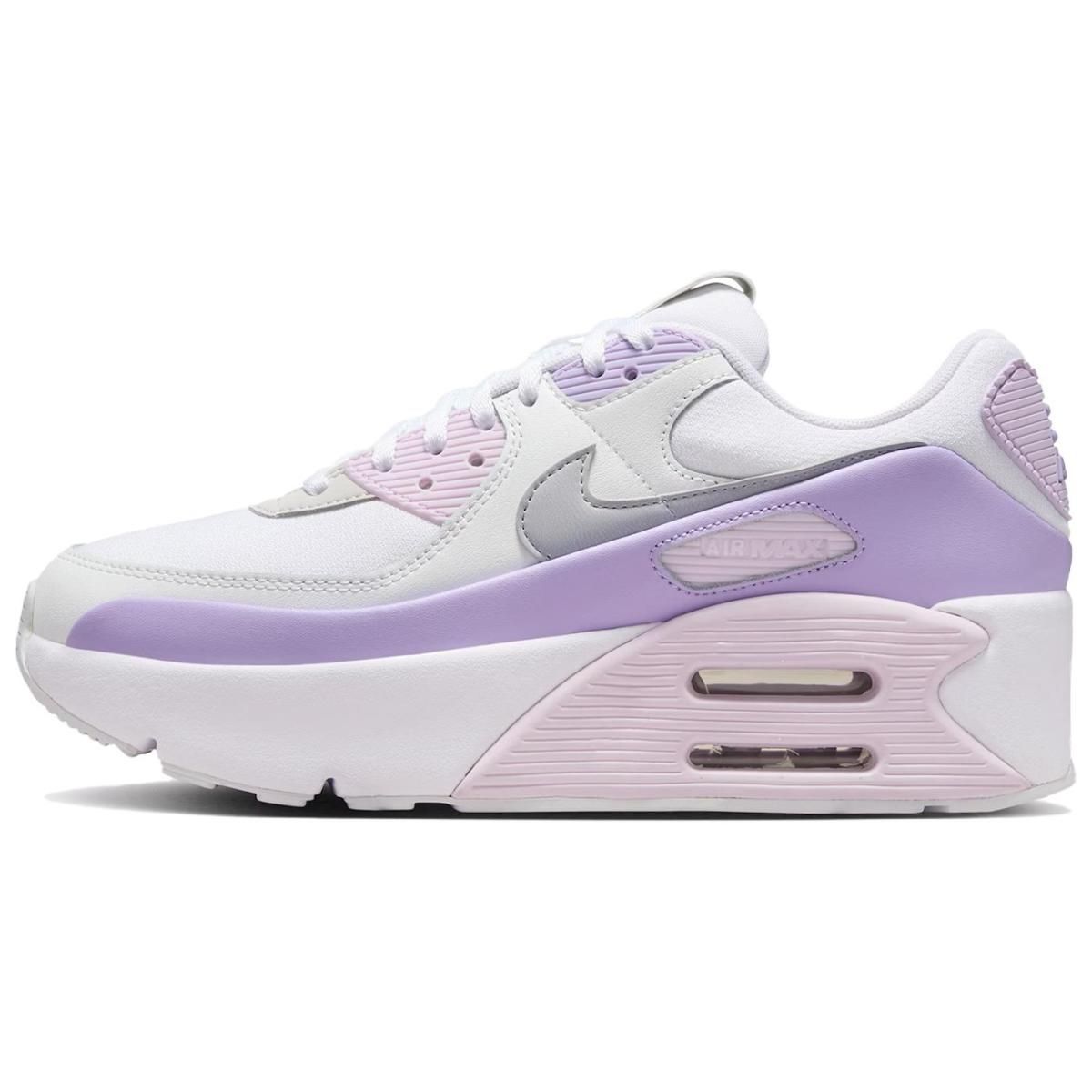 Женские кроссовки Nike Air Max 90 LV8 White/Purple