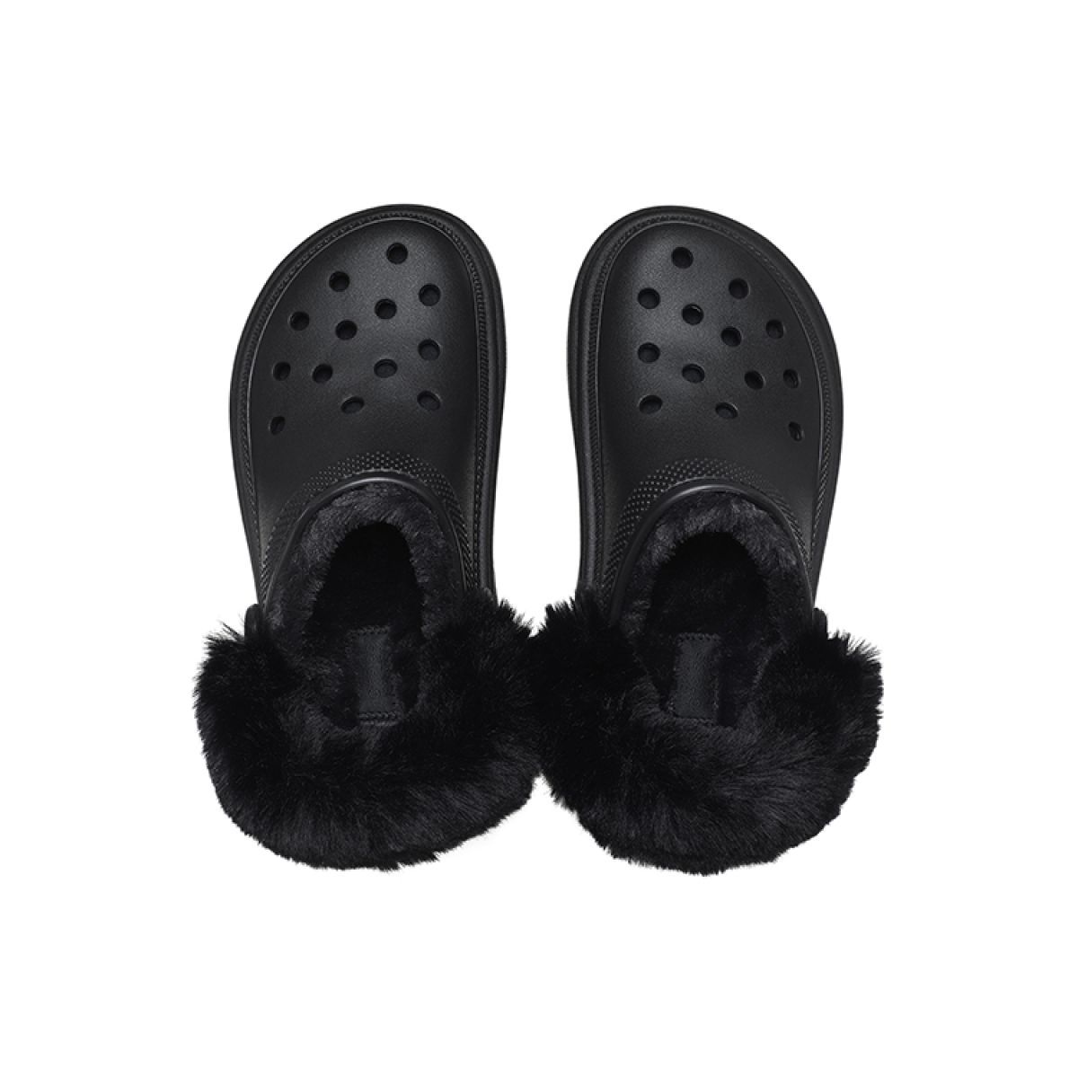 Женские сабо Crocs Stomp Lined Clog 5.5 cm Black