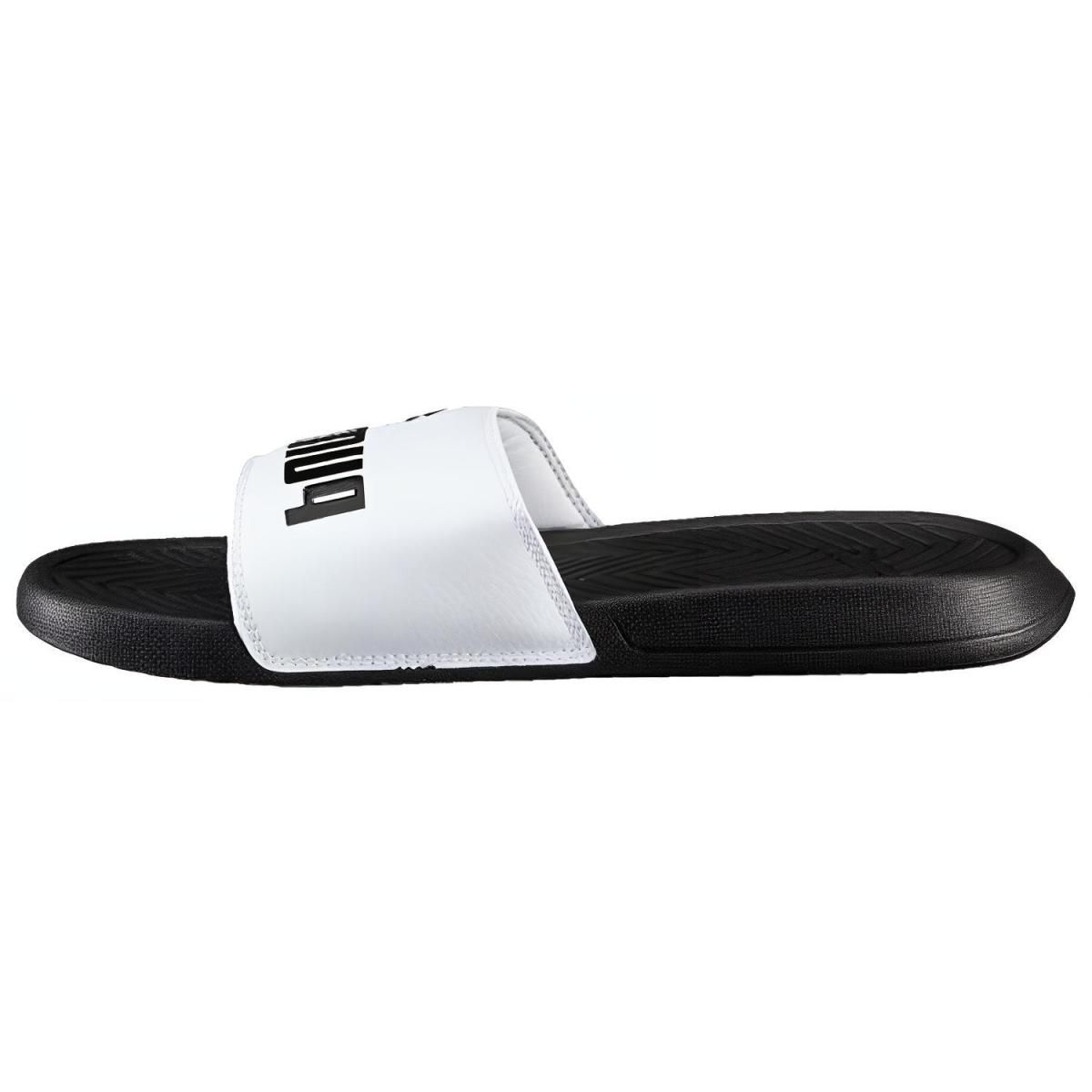Шлёпанцы Puma Popcat Slide Black/White