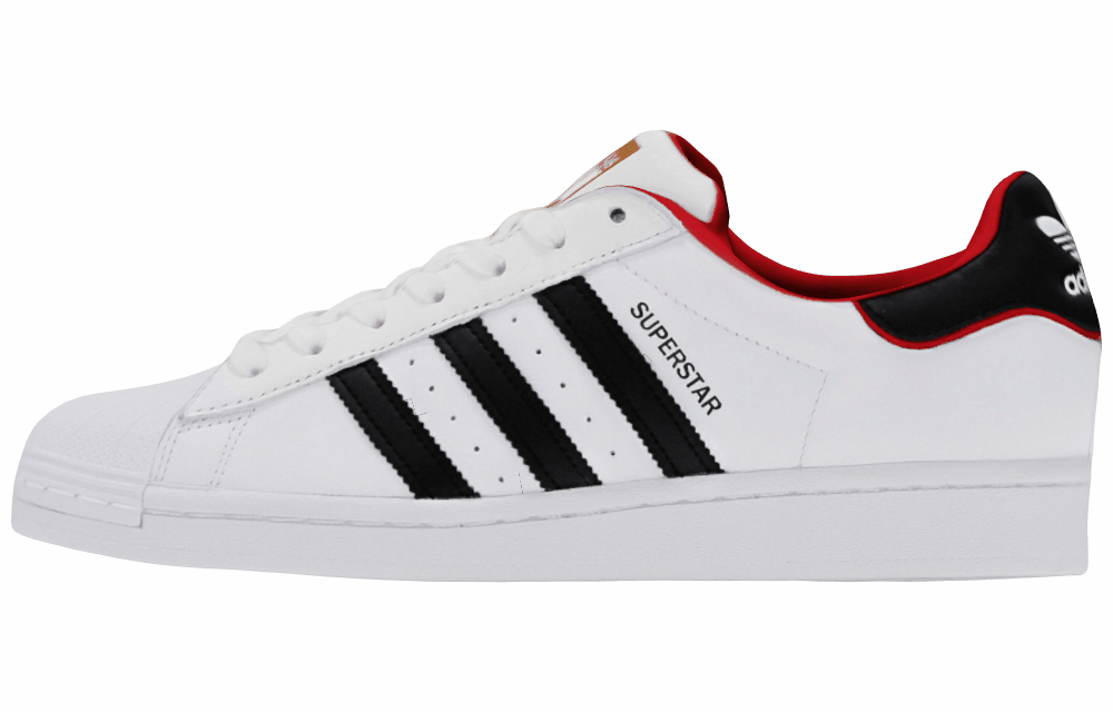 Кеды Adidas Originals Superstar White/Red