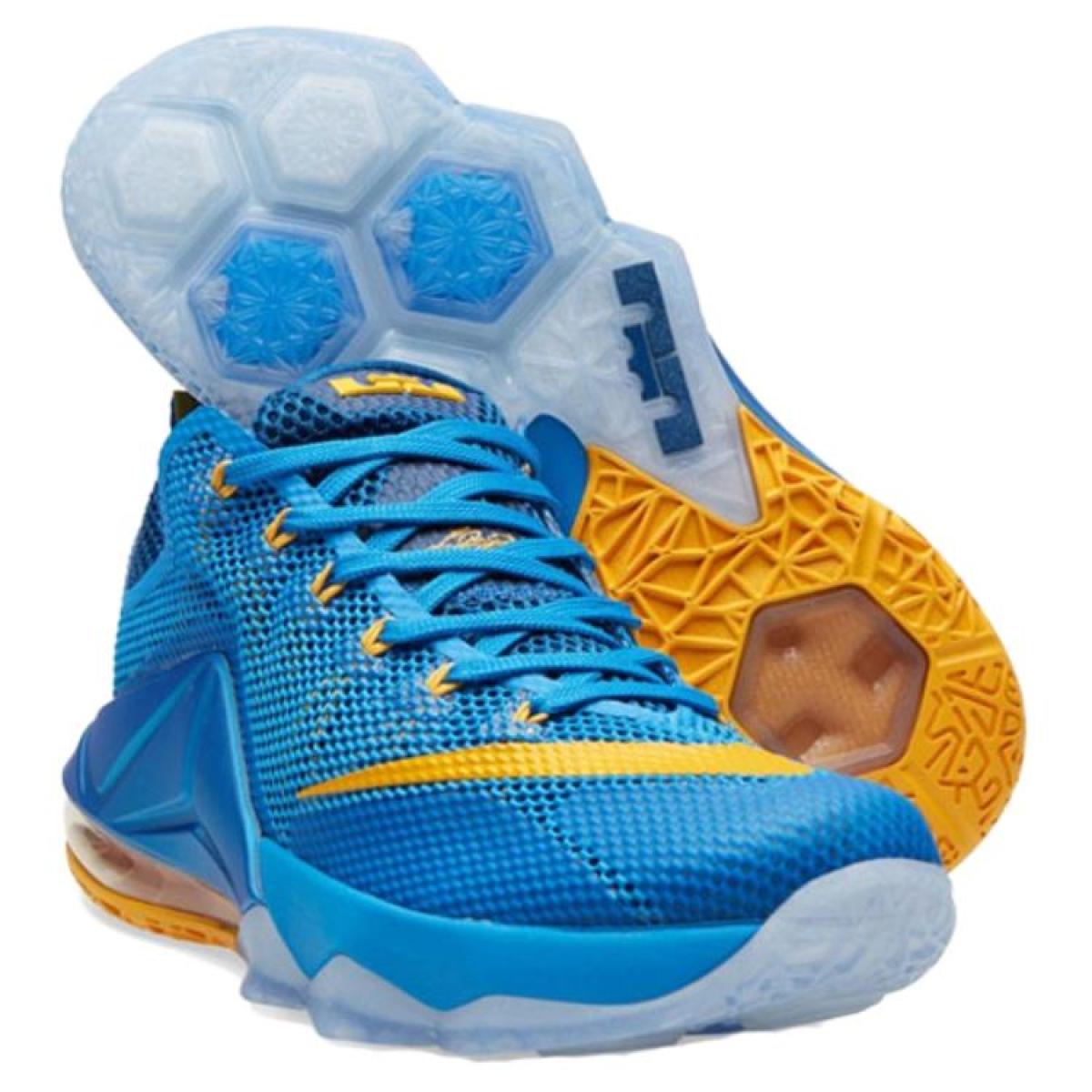 Мужские кроссовки Nike Lebron 12 Blue