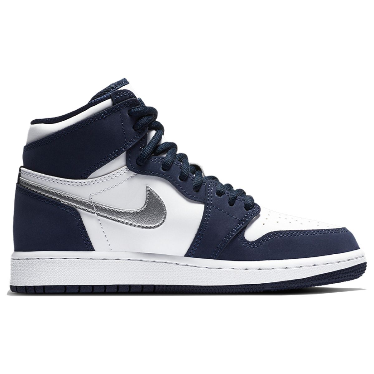 Подростковые кроссовки Air Jordan 1 Retro High CO Japan Midnight Navy GS