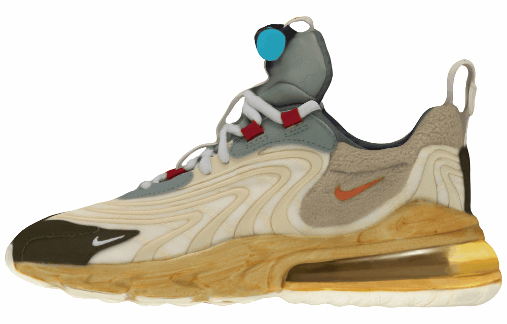 Кроссовки Nike Air Max 270 Cactus Trails Desert Yellow