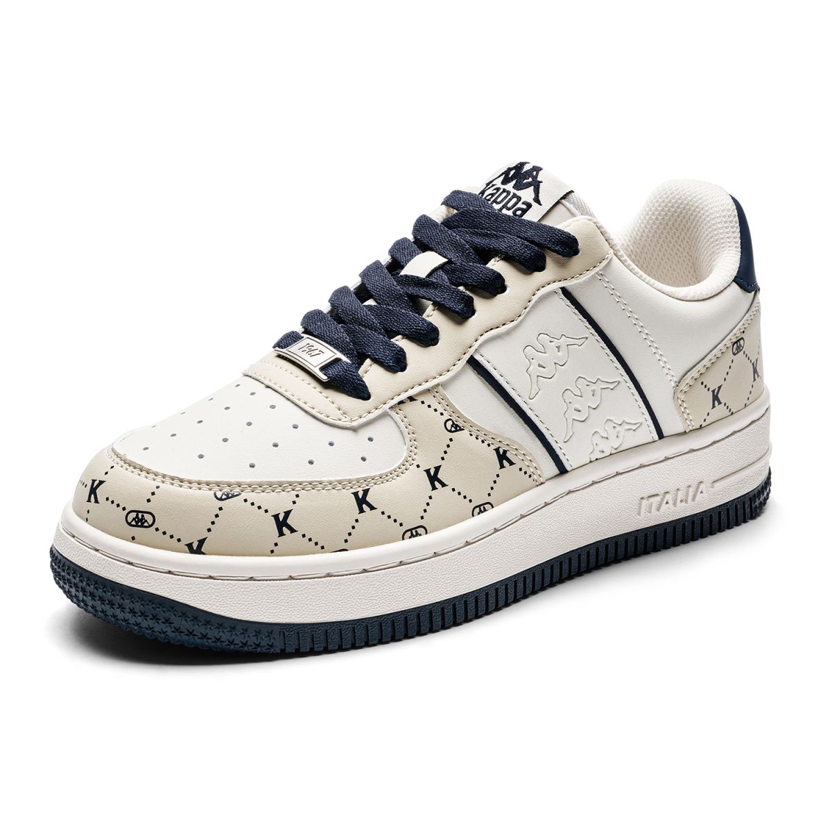 Женские кроссовки Kappa Classic White/Banana Green