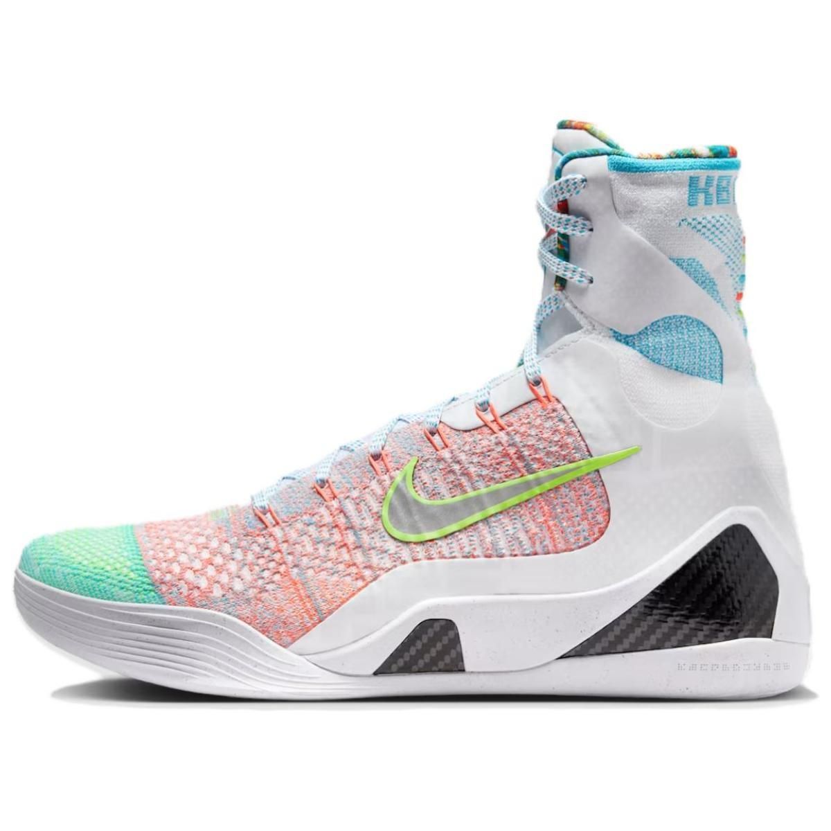 Мужские кроссовки Nike Kobe 9 Elite Protro What The White/Orange/Green