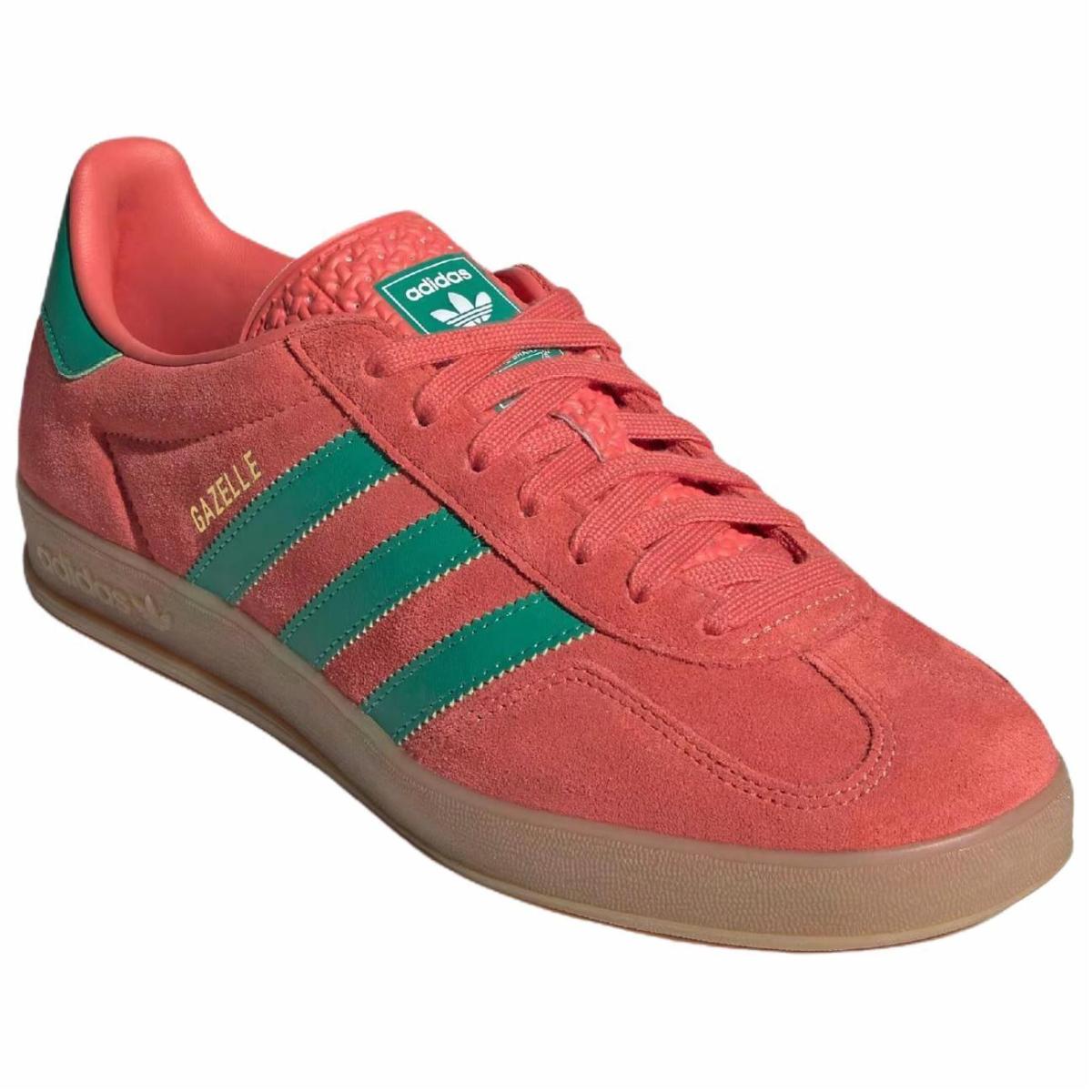 Кроссовки Adidas Originals Gazelle Indoor Red/Green