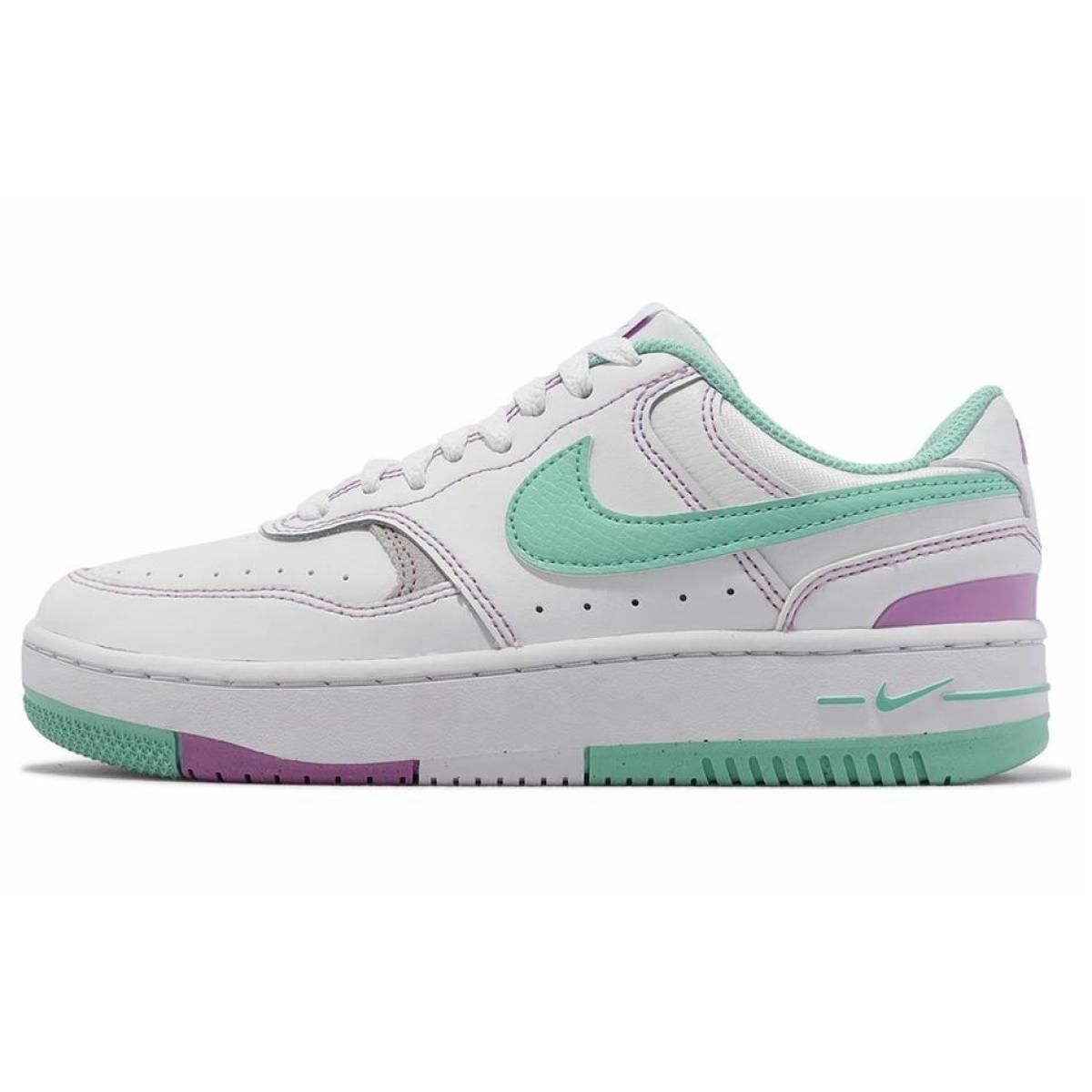 Женские кроссовки Nike Gamma Force White/Light Green/Violet
