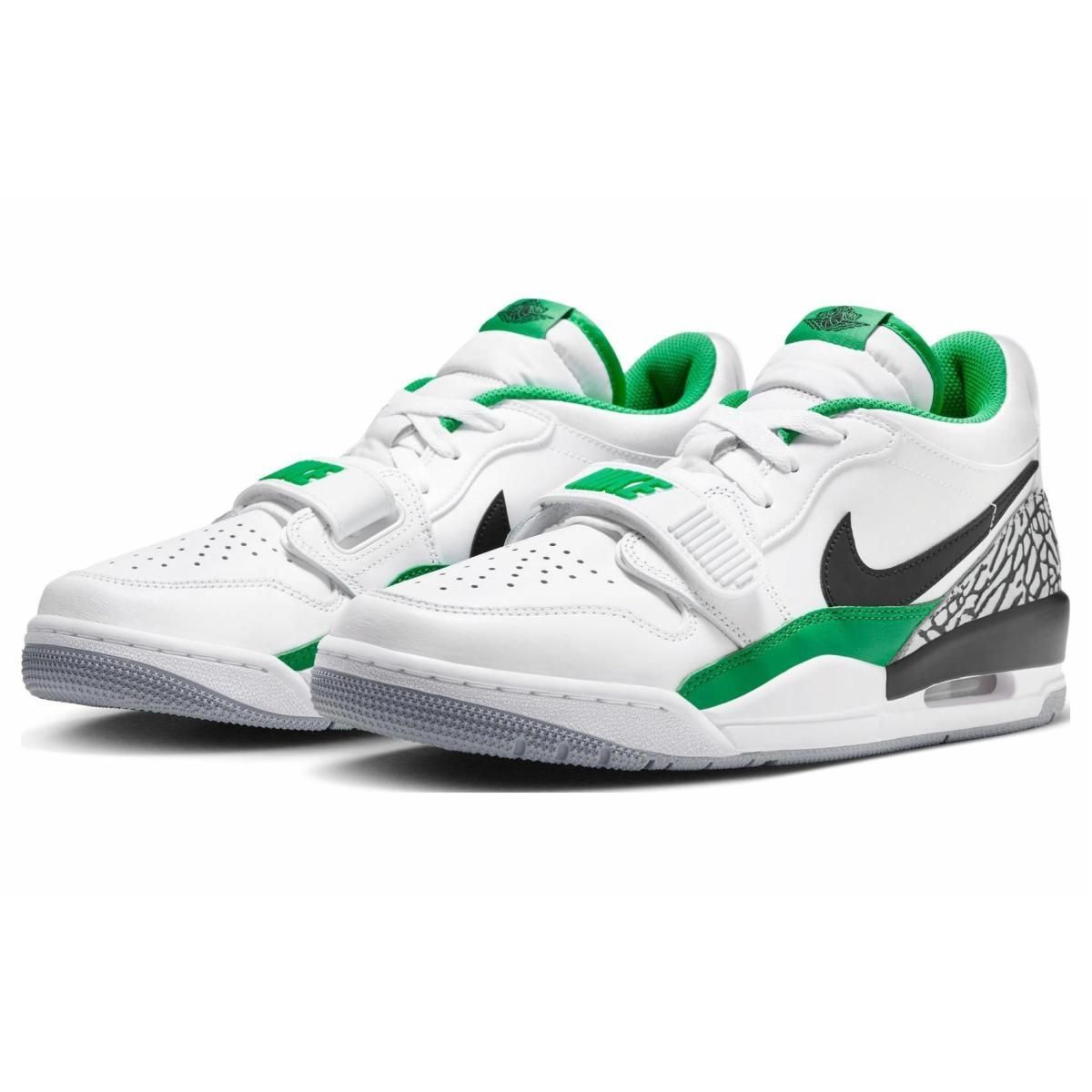 Мужские кроссовки Air Jordan Legacy 312 Low White/Black/Green
