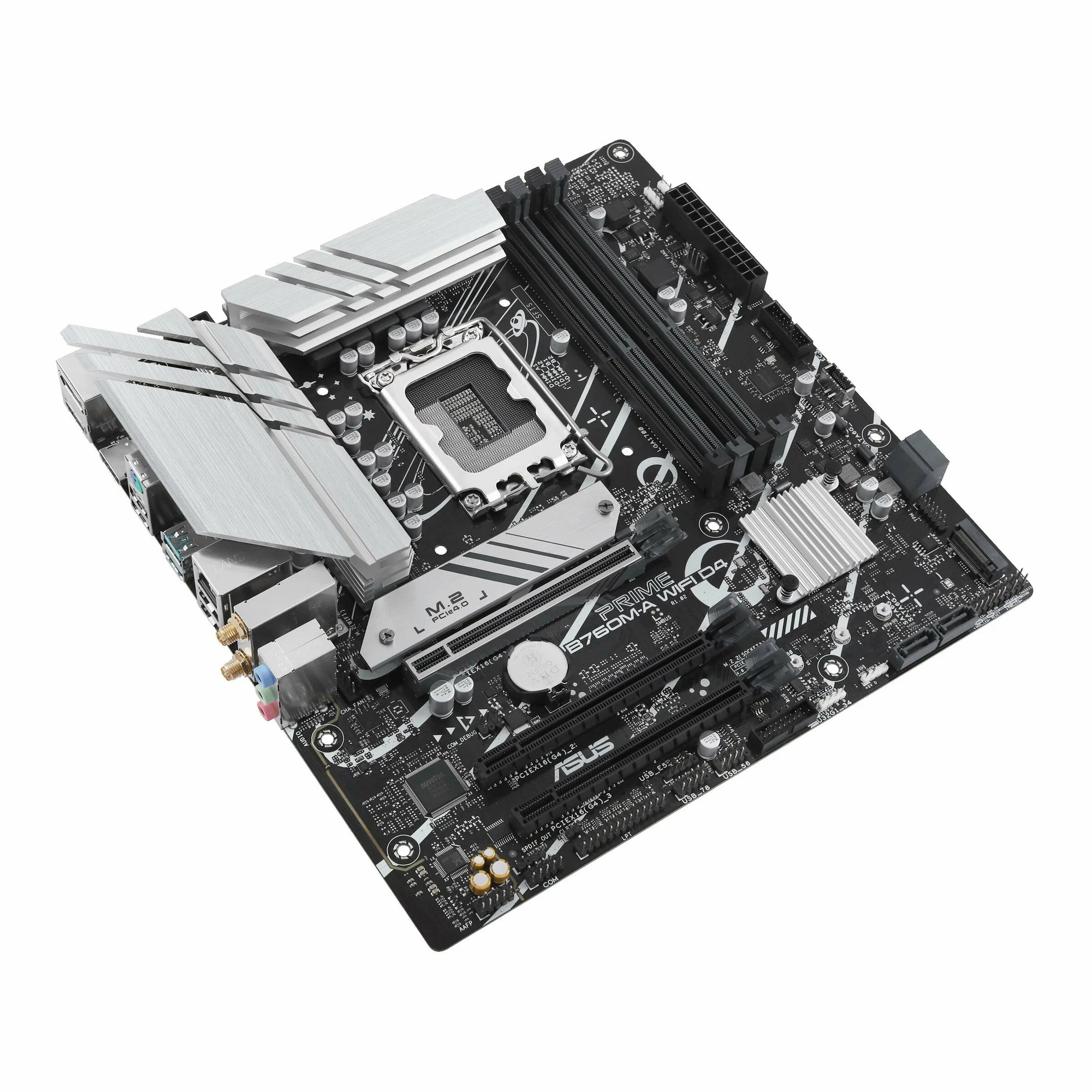 Материнская плата ASUS PRIME B760M-A WIFI D4, LGA 1700, DDR4, mATX