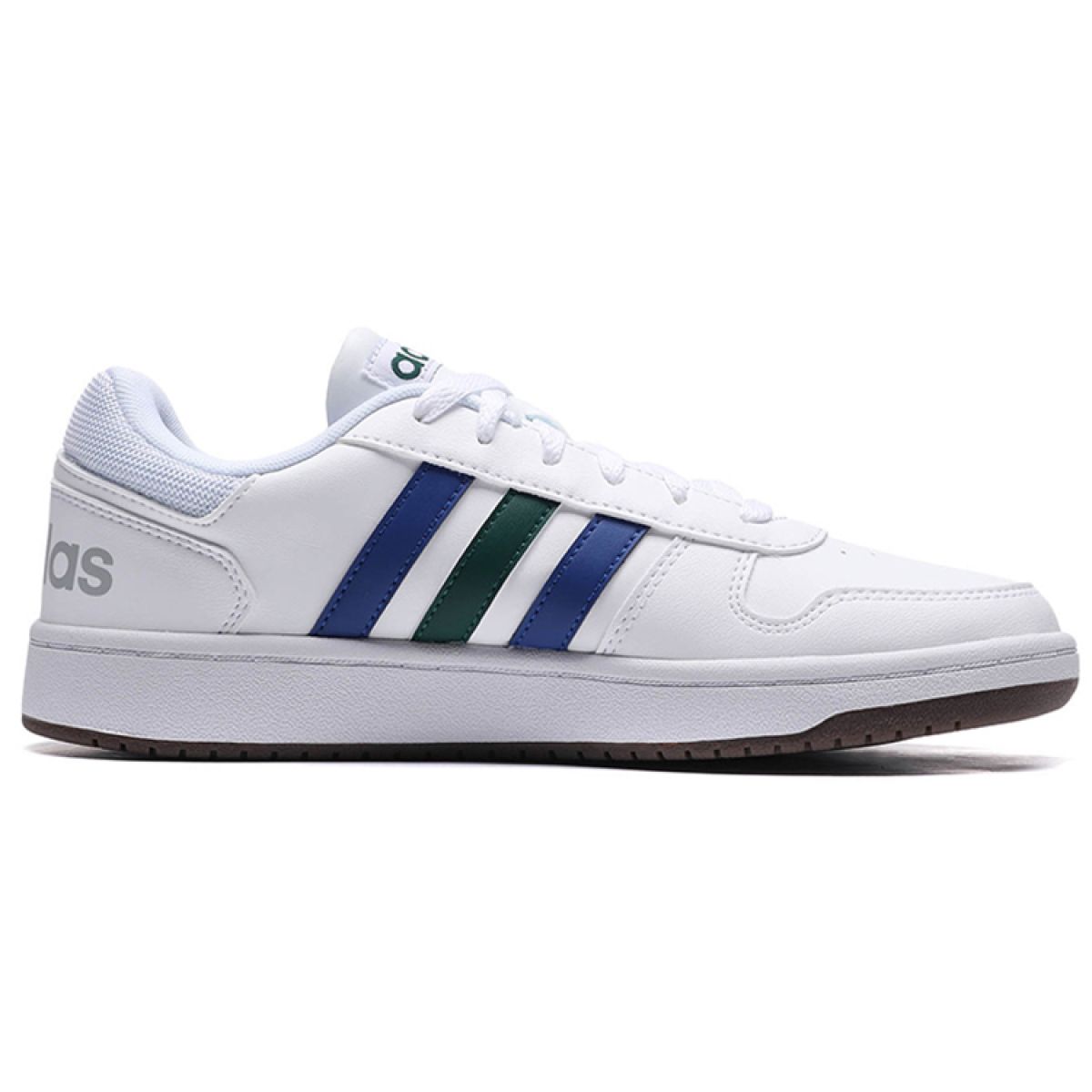 Мужские кроссовки Adidas neo Hoops 2.0 White/Blue/Green