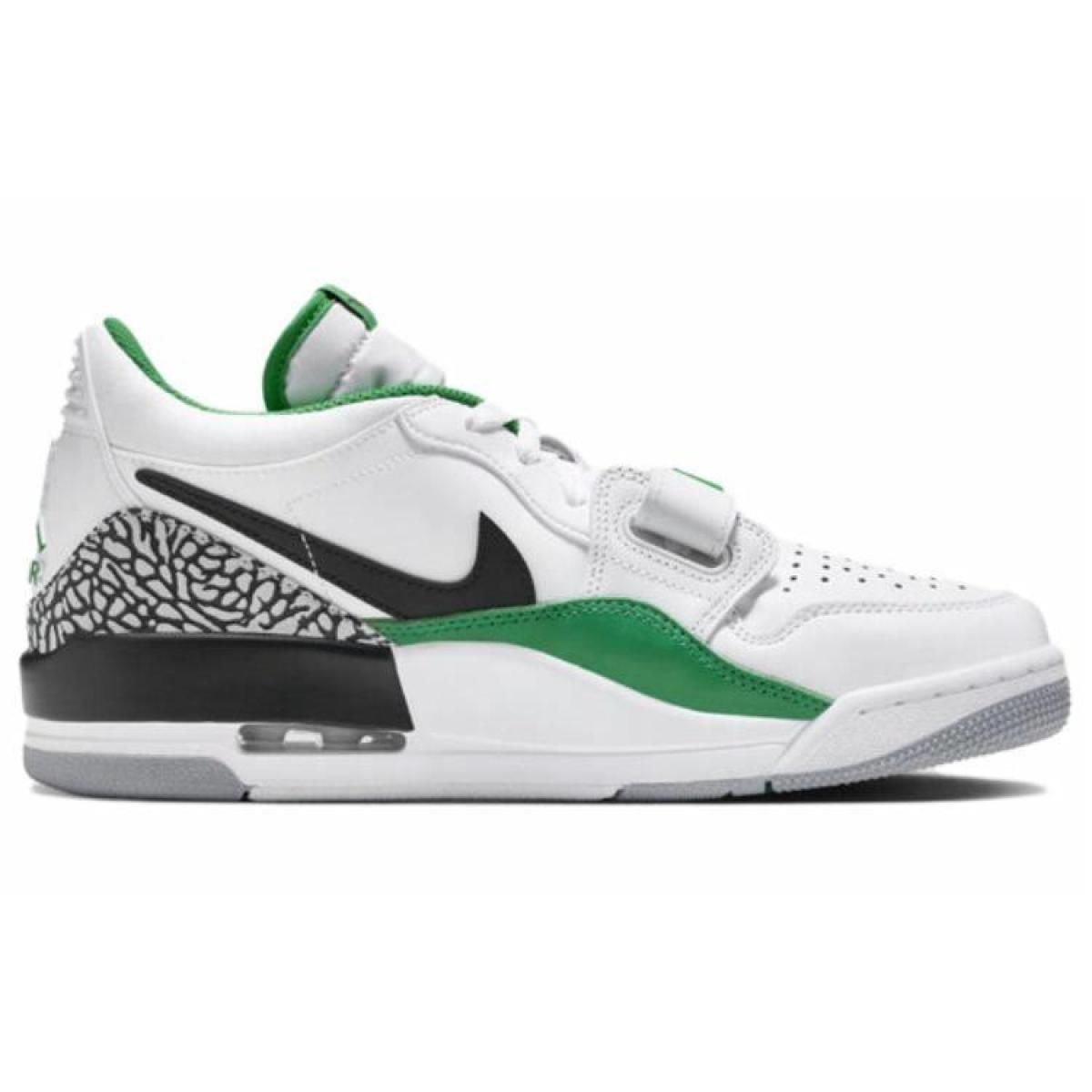 Мужские кроссовки Air Jordan Legacy 312 Low White/Black/Green
