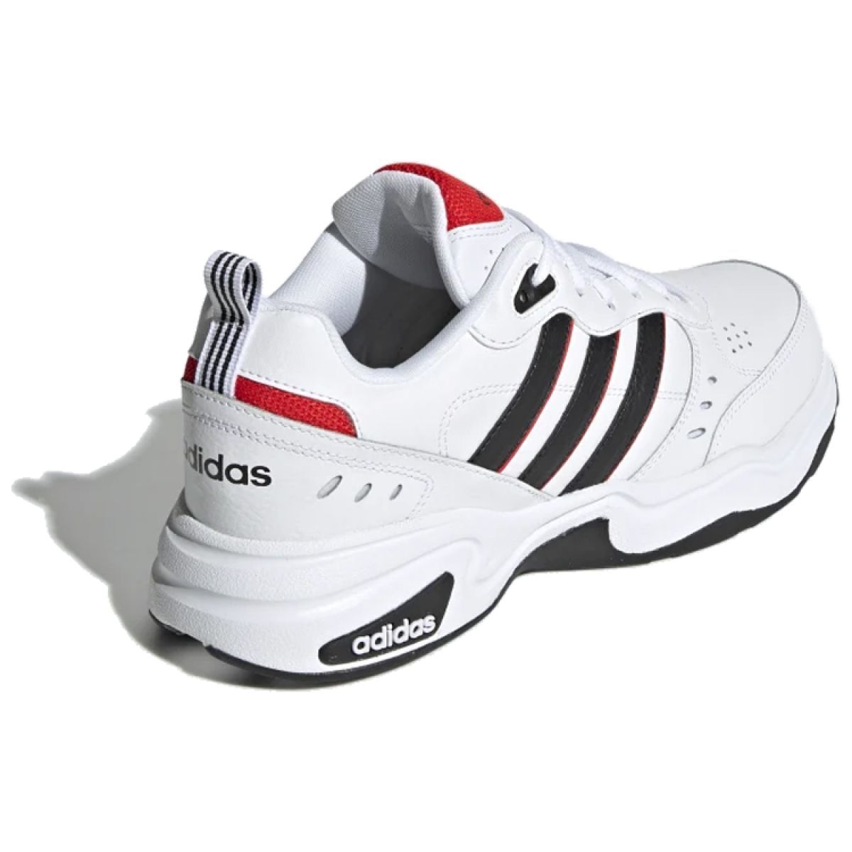 Мужские кроссовки Adidas neo Strutter White/Black/Active Red