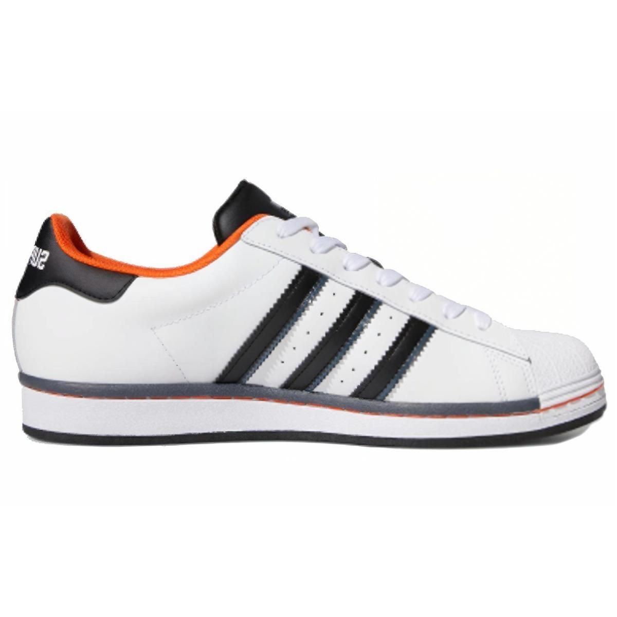 Кеды Adidas Originals Superstar White/Black/Orange