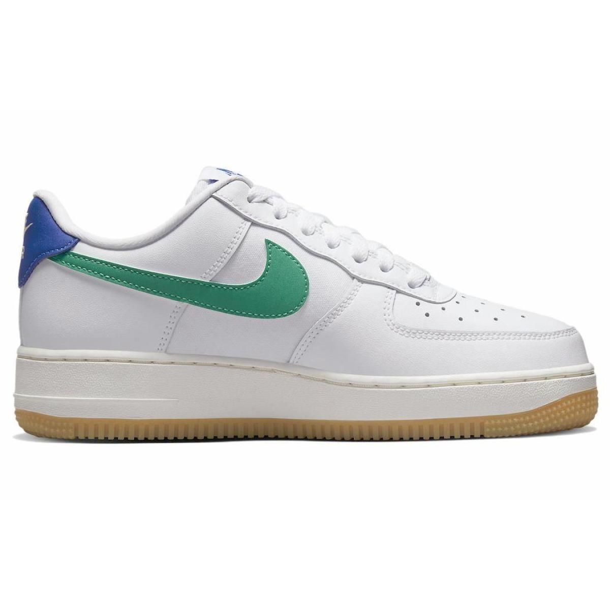 Женские кроссовки Nike Air Force 1 Low White/Blue/Green