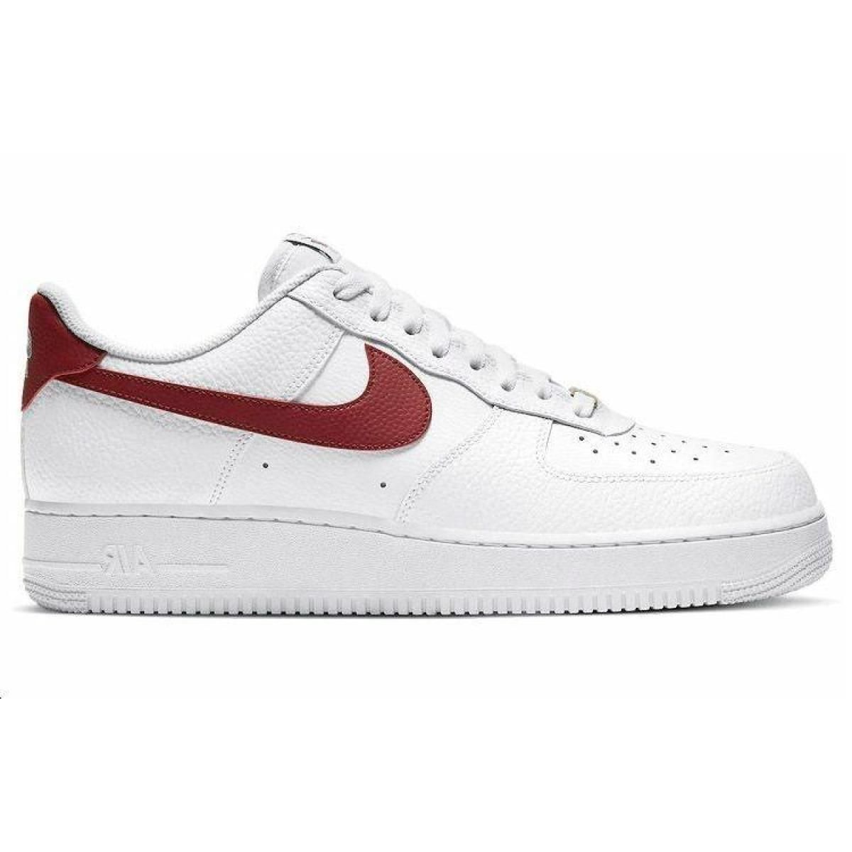 Мужские кроссовки Nike Air Force 1 "Team Red"