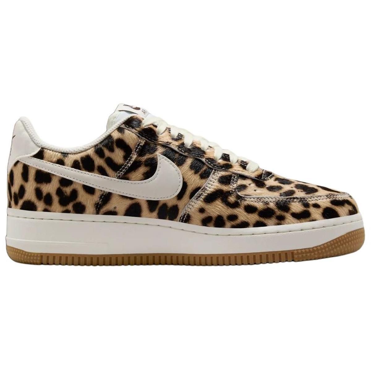 Женские кроссовки Nike Air Force 1 Low Cheetah Print Brown/Black