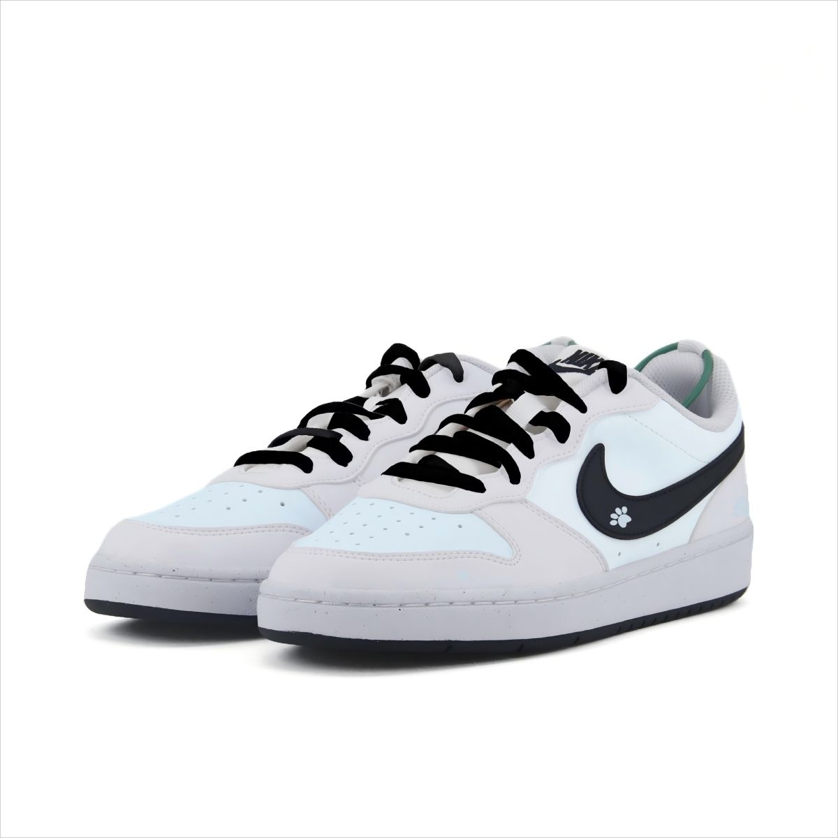Подростковые кроссовки  Nike Court Borough White/Blue GS