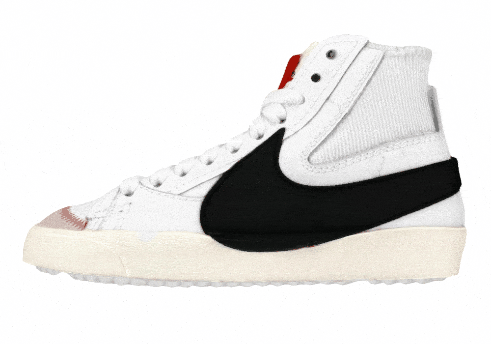 Кеды Nike Blazer '77 Jumbo White/Black