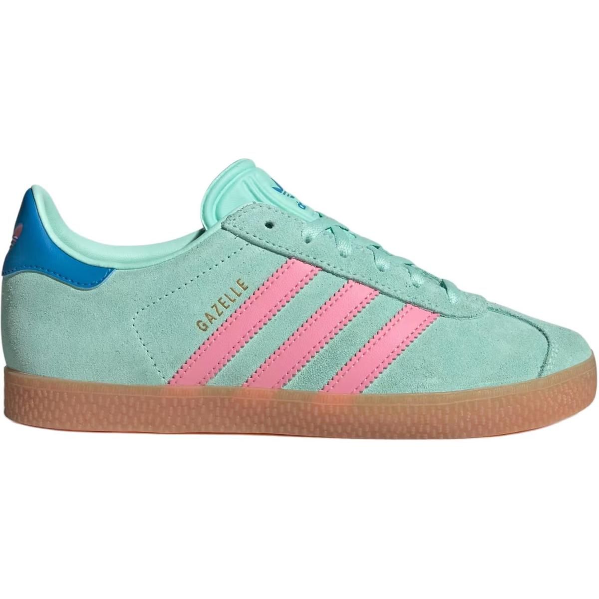Подростковые кроссовки Adidas Originals Gazelle Mint Green GS