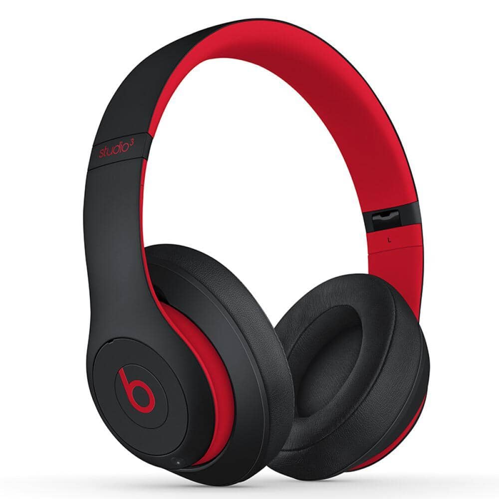 Беспроводные наушники Beats Studio 3 Wireless, Black Red