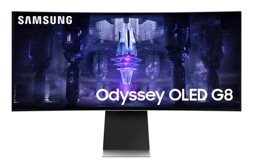 34" Монитор Samsung S34DG850SC, 3440x1440, 175 Гц, OLED, White