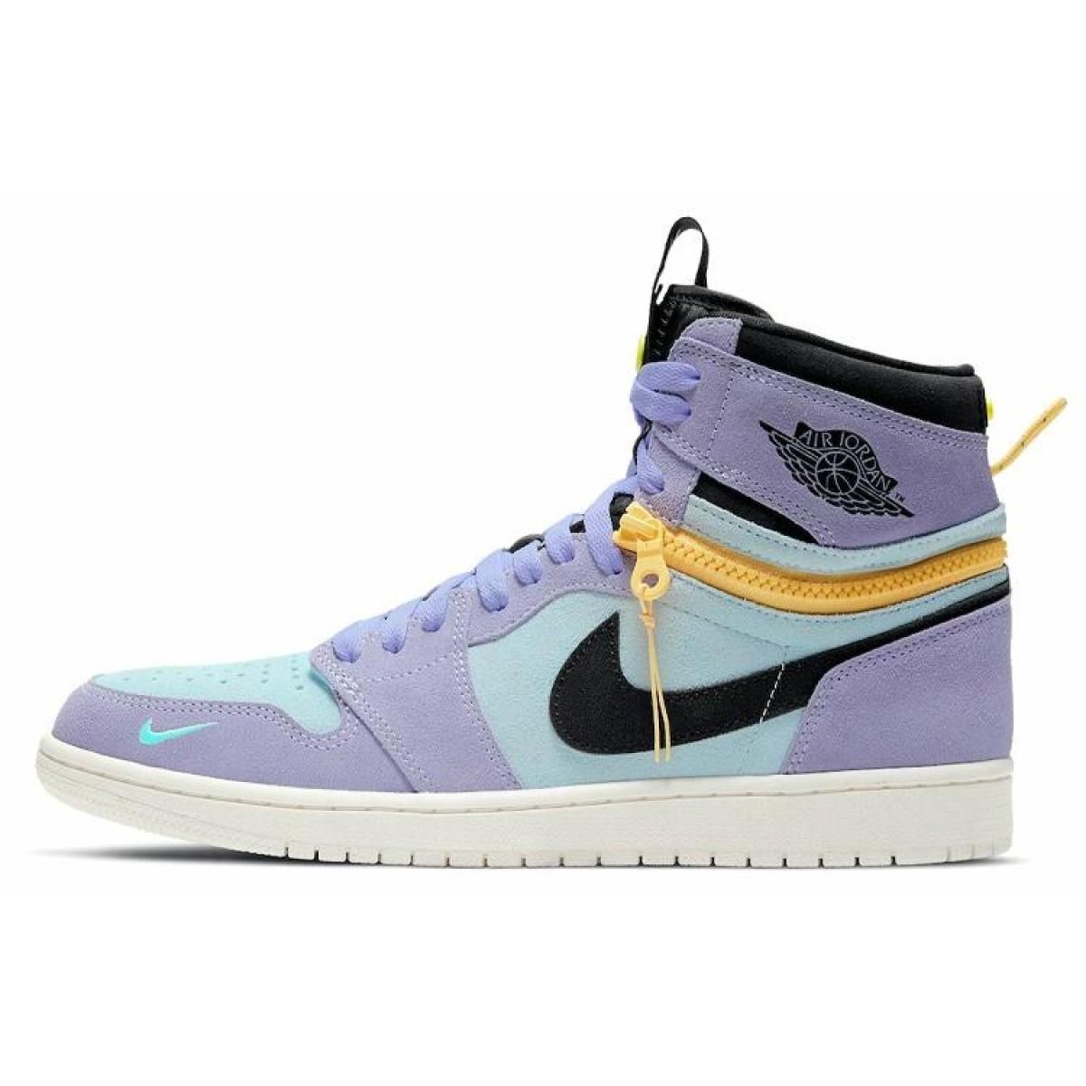 Мужские кроссовки Air Jordan 1 High Switch Purple Pulse