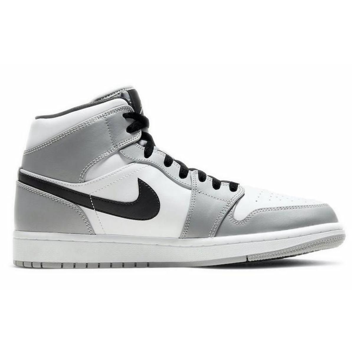 Мужские кроссовки Air Jordan 1 Mid "Light Smoke Grey"