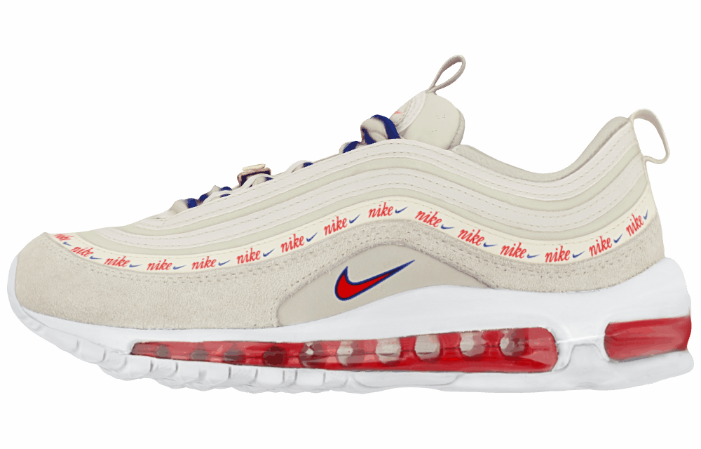 Женские кроссовки Nike Air Max 97 First Use Beige/Red/Blue