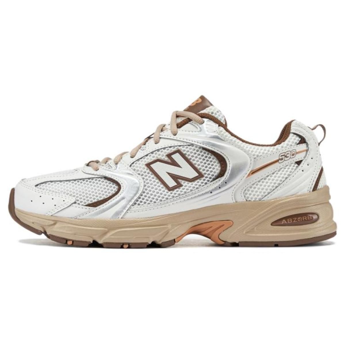 Кроссовки New Balance 530 White/Brown