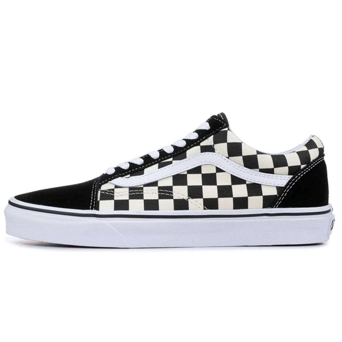 Кеды Vans Old Skool Primary Check Black/White