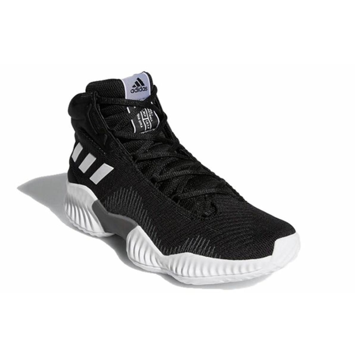 Мужские кроссовки Adidas Pro Bounce 2018 Black/White