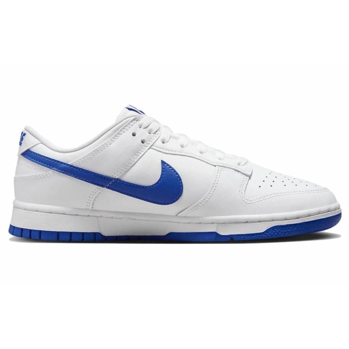 Кроссовки Nike Dunk Low White Hyper Royal