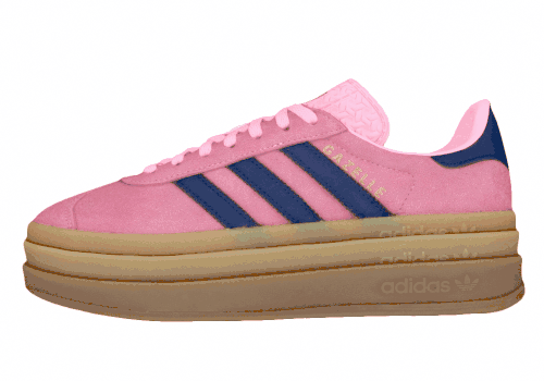 Женские кроссовки Adidas Originals GAZELLE BOLD Pink Glow