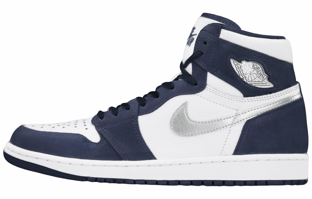 Кроссовки Air Jordan 1 Retro High CO.JP Midnight Navy 2020
