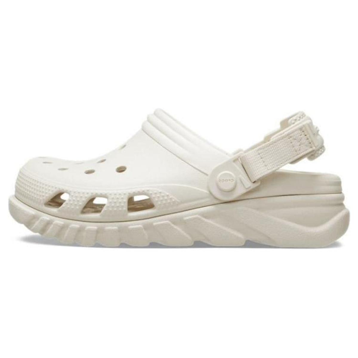 Сабо Crocs Duet Max Clog 3 cm "Concrete Gray" Biege