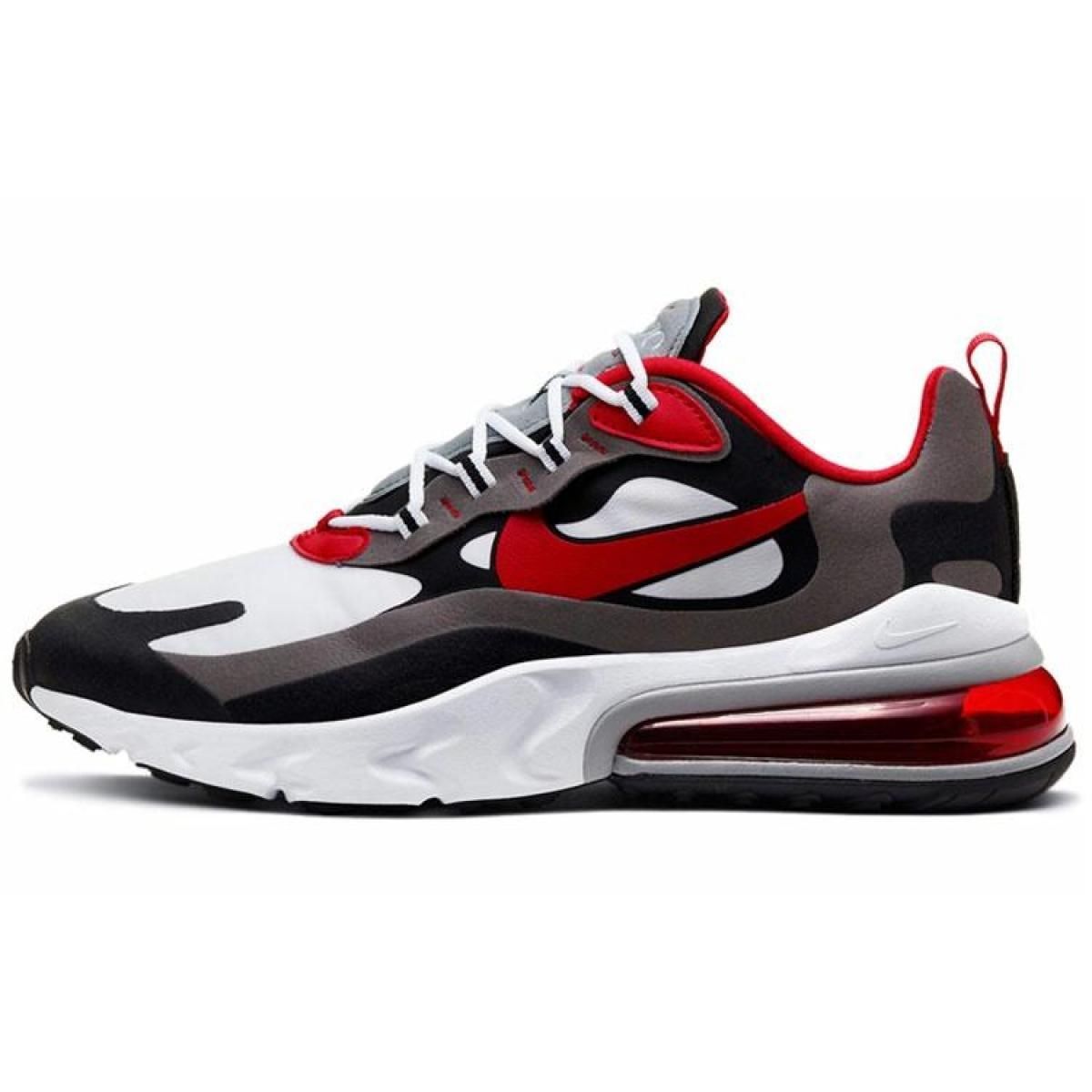 Мужские кроссовки Nike Air Max 270 React Grey/Black/Red