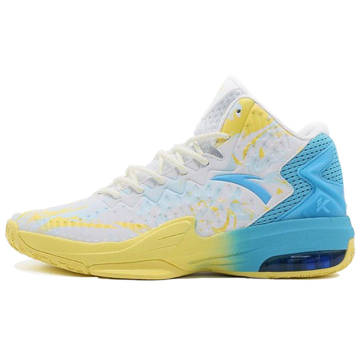 Кроссовки Anta KT3 White/Yellow/Blue