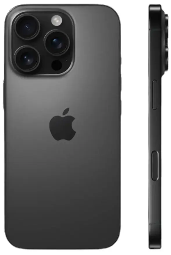 Смартфон Apple iPhone 16 Pro 128 GB, Dual nano SIM, Black Titanium