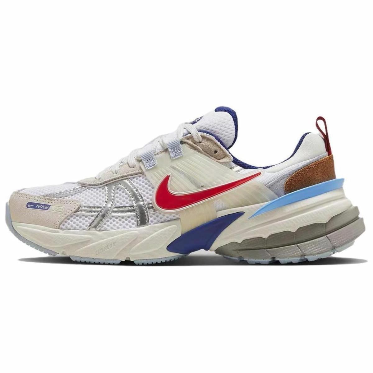Женские кроссовки Nike V2K Run White/Grey/Red