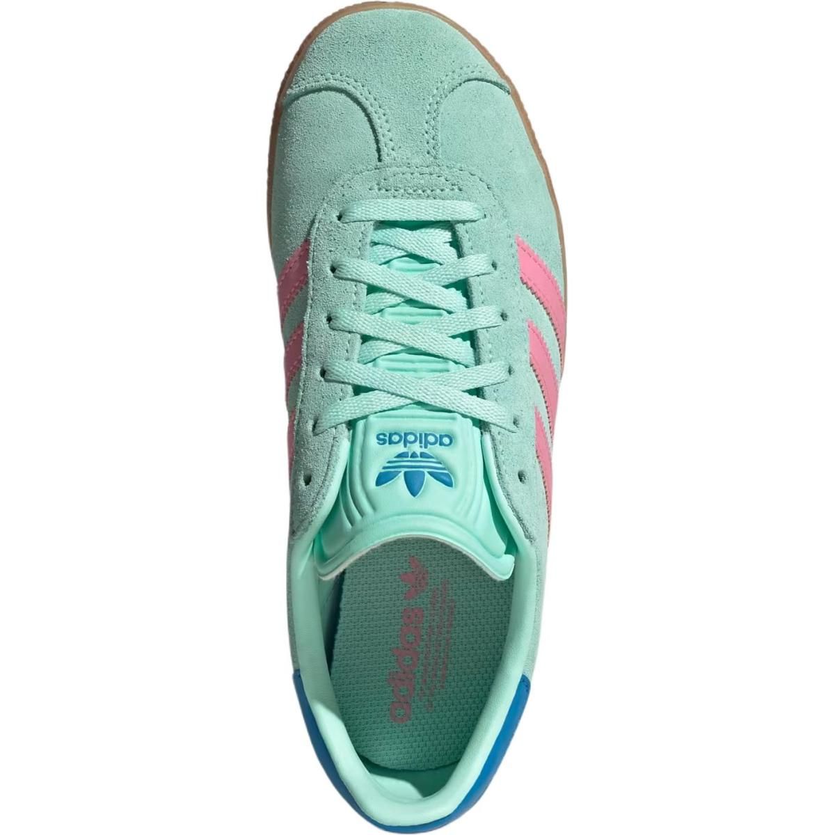 Подростковые кроссовки Adidas Originals Gazelle Mint Green GS