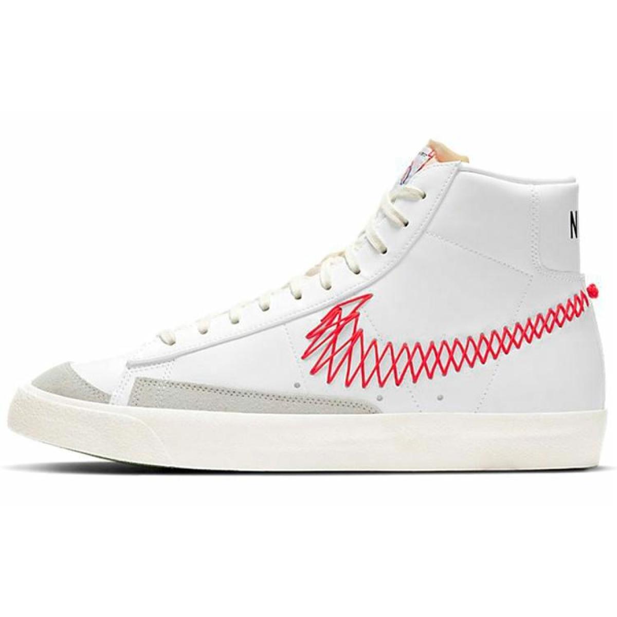 Кеды Nike Blazer '77 Mid Vintage Zig Zag White