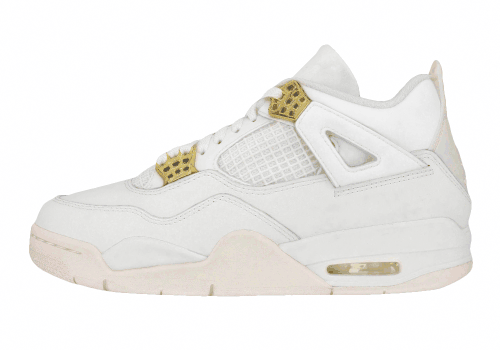Женские кроссовки Air Jordan 4 Mid "Metallic Gold"