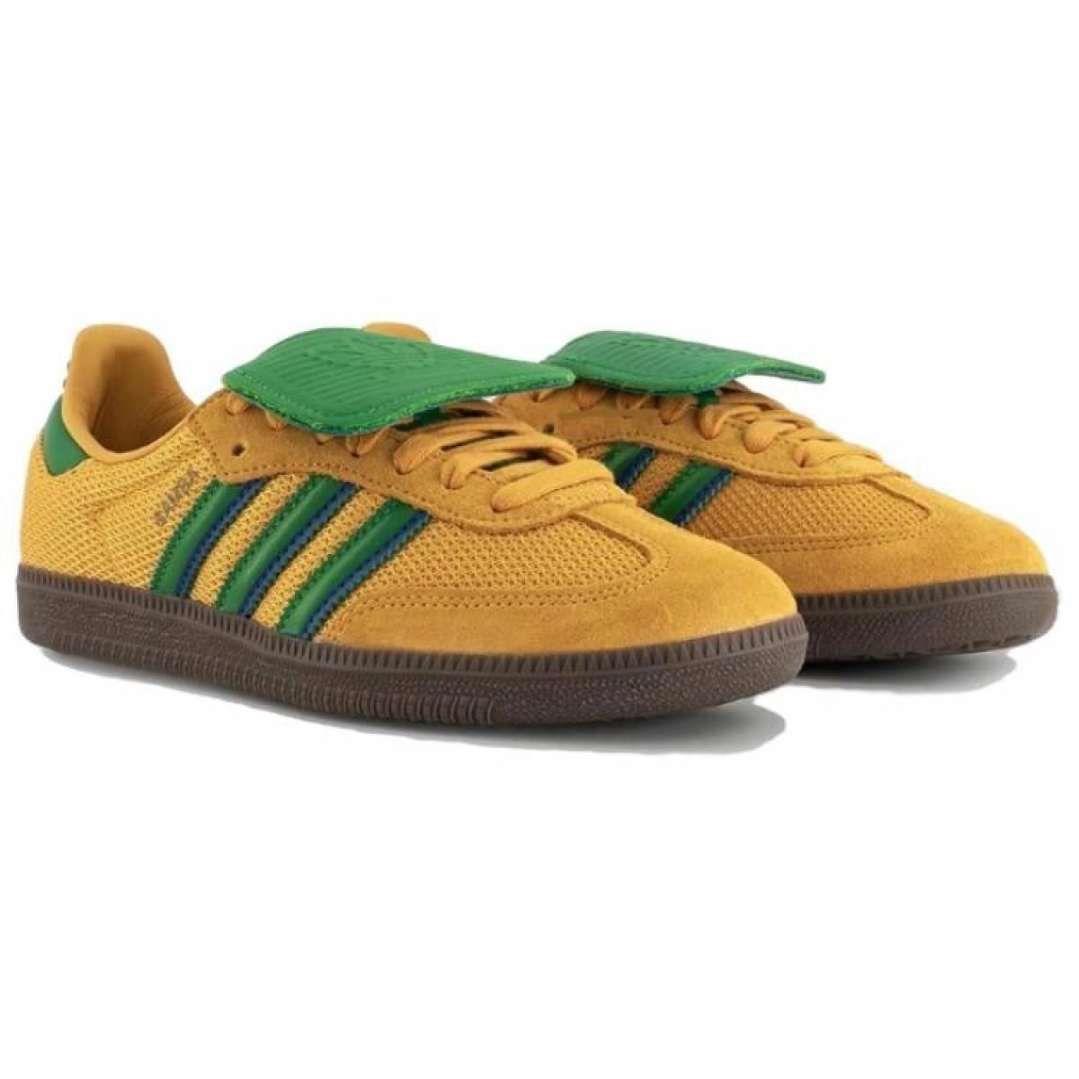 Кроссовки Adidas Originals Samba LT Brown/Green