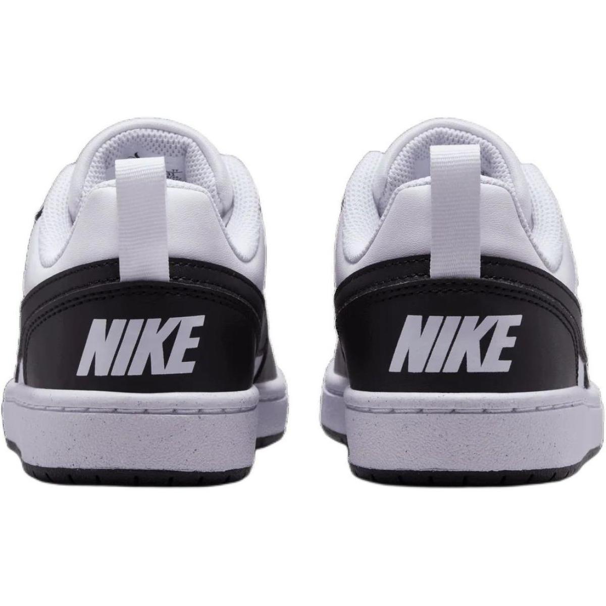 Подростковые кроссовки Nike Court Borough LOW Recraft White/Black GS