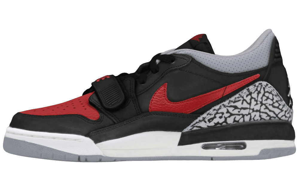 Подростковые кроссовки Air Jordan Legacy 312 Low Black/Red GS