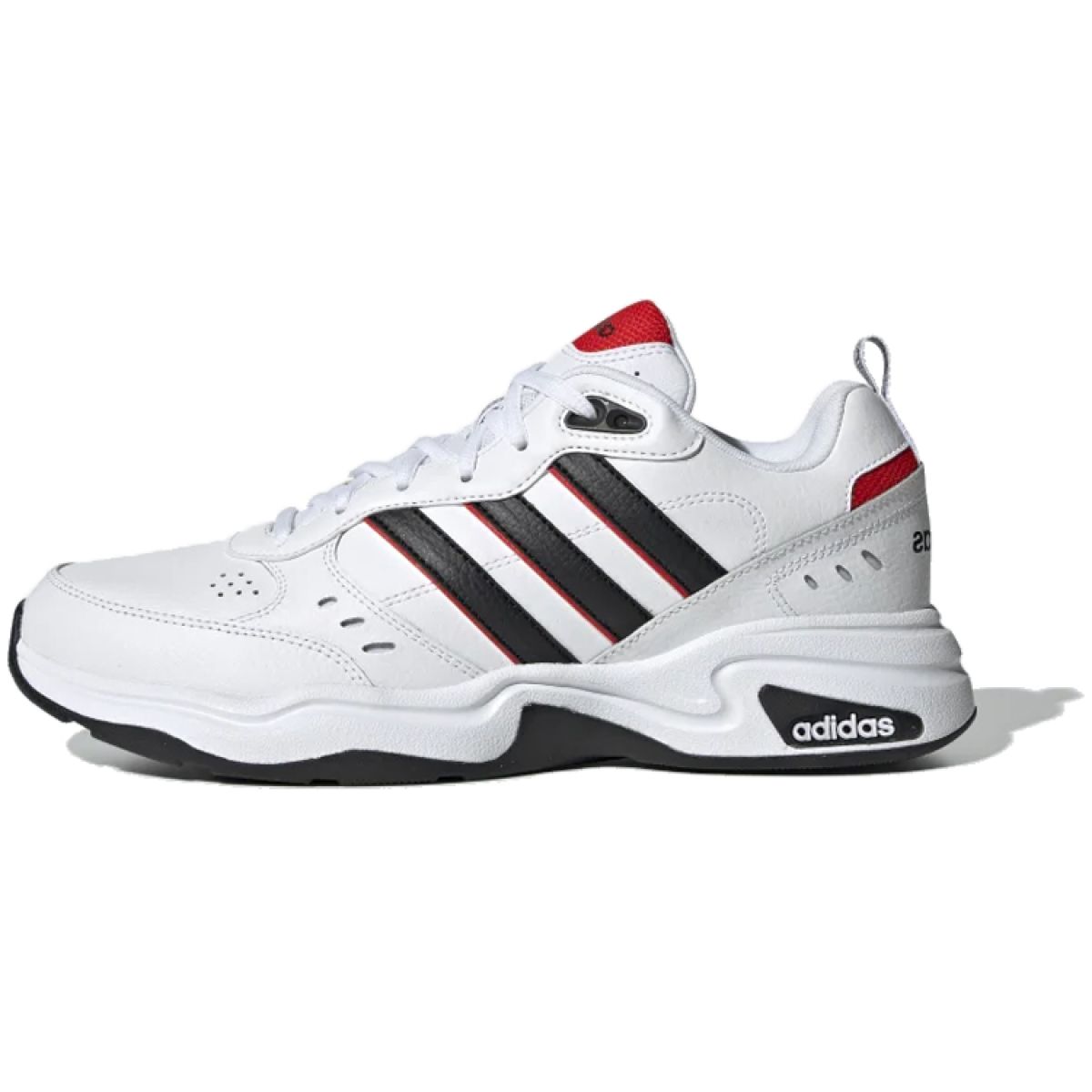 Мужские кроссовки Adidas neo Strutter White/Black/Active Red