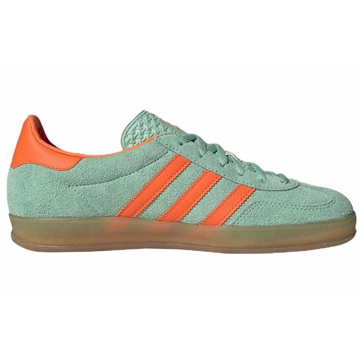 Кеды Adidas Originals Gazelle Indoor Green/Orange